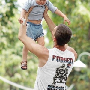 Forged Discipline Gym Tank Top Men Motivational Workout