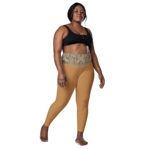 Brown Leggings With Pockets