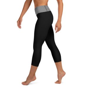 Yoga Capri Black Leggings