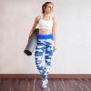 Blue Yoga Leggings