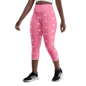 Yoga Capri Pink Leggings