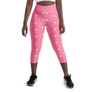 Yoga Capri Pink Leggings