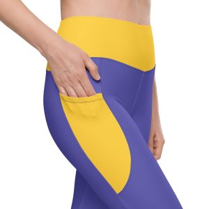 Purple Leggings With Pockets