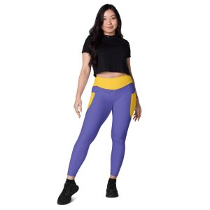 Purple Leggings With Pockets