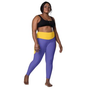Purple Leggings With Pockets